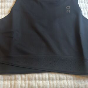 On Running Black Sports Bra